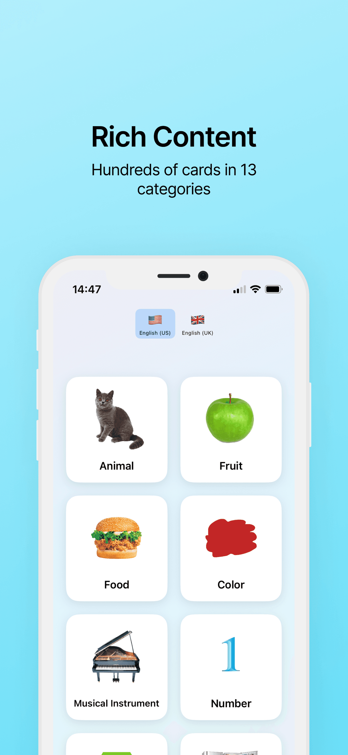 Baby Flashcards screenshot 1